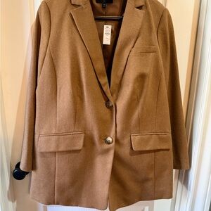 Talbots Brown Blazer Jacket